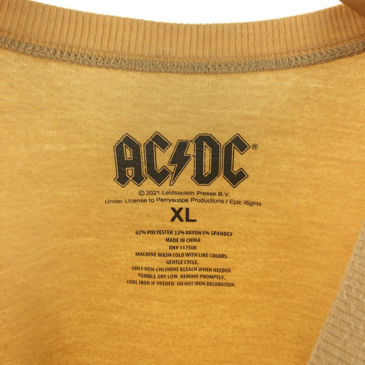 AC/DC Band Sweatshirt Trainer Men's XL Size /eaa468061