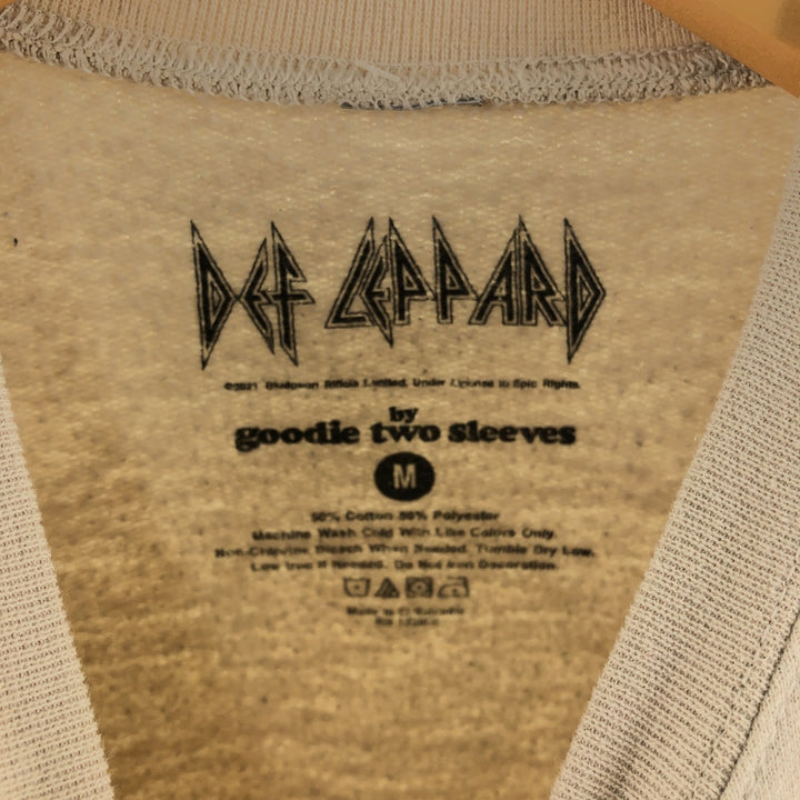 Goodie Two Sleeves DEF LEPPARD Band Sweatshirt Trainer M Men's M size /eaa468095