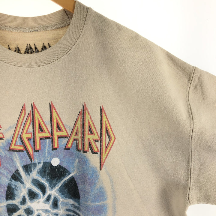 Goodie Two Sleeves DEF LEPPARD Band Sweatshirt Trainer M Men's M size /eaa468095