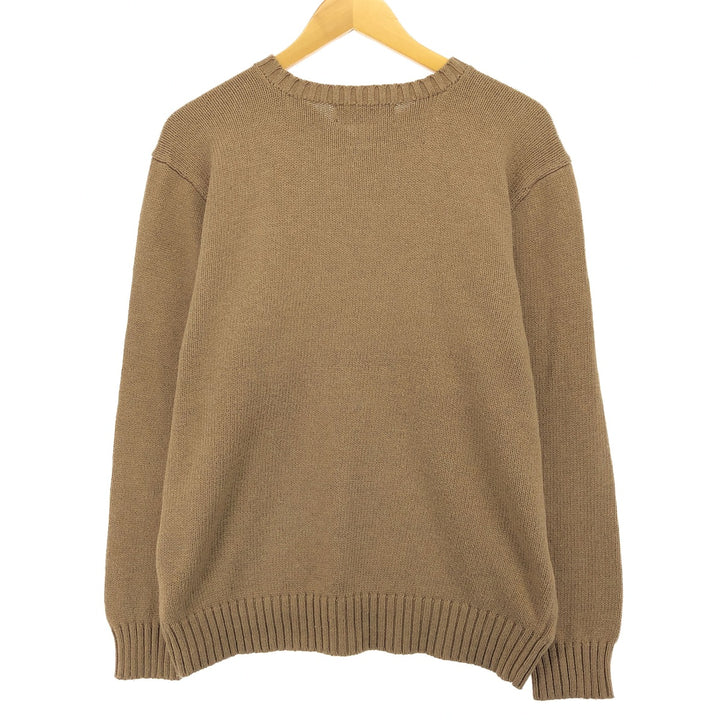 Ralph Lauren POLO by Ralph Lauren V-neck cotton knit sweater, men's size L / eaa468104