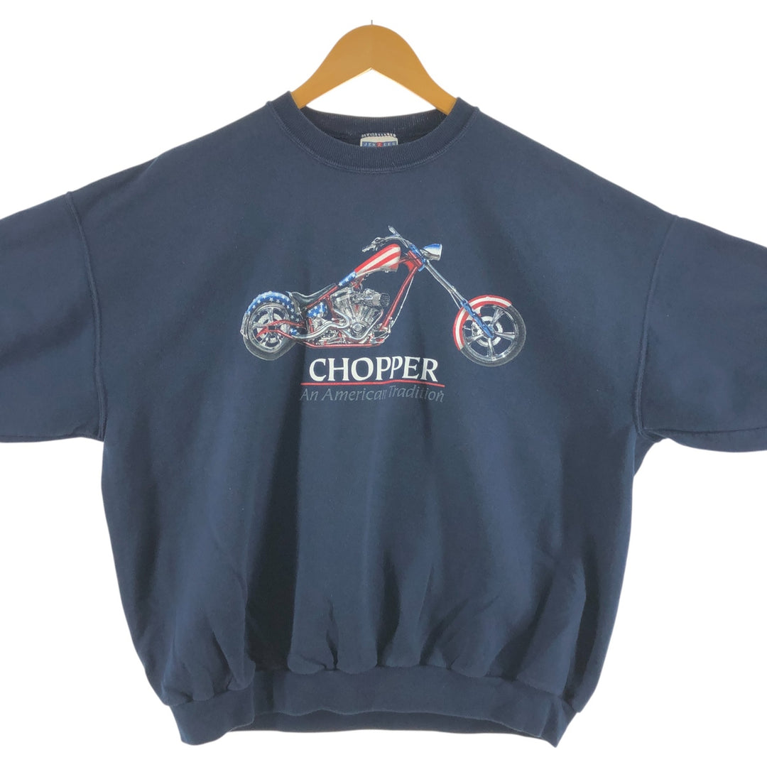 90'S Jerzees American Chopper Print Sweatshirt, Men's XL, Vintage /eaa468120