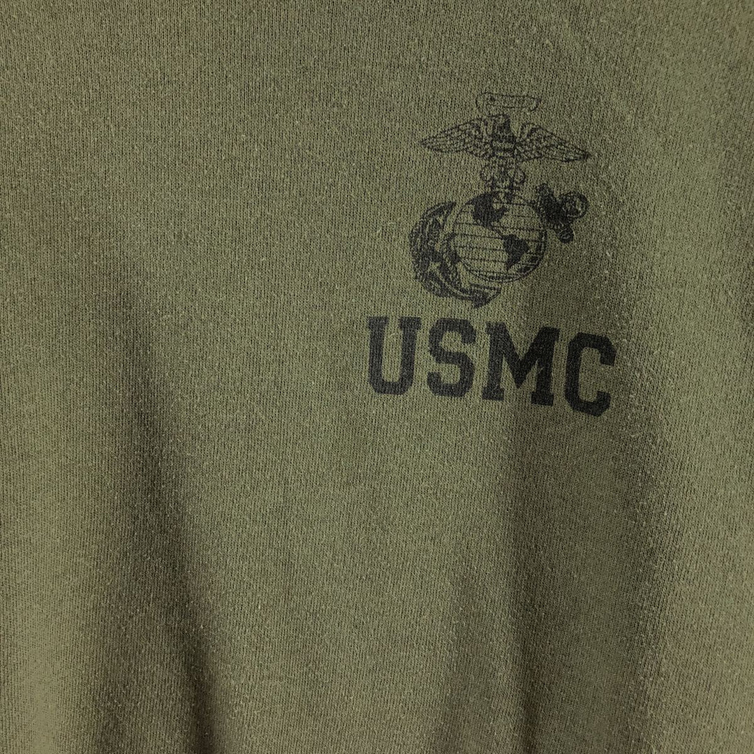 CAC USMC Printed Sweatshirt Trainer Made in USA Men's L size /eaa468123