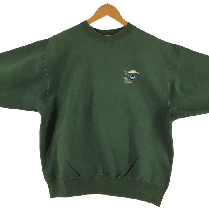 90'S Fruit of the Loom sweatshirt, made in the USA, men's size L, long sleeves / eaa468142