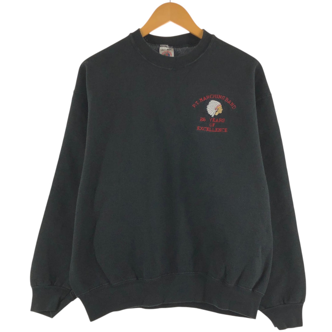 90'S Fruit of the Loom embroidered sweatshirt, made in the USA, men's size L, vintage /eaa468146