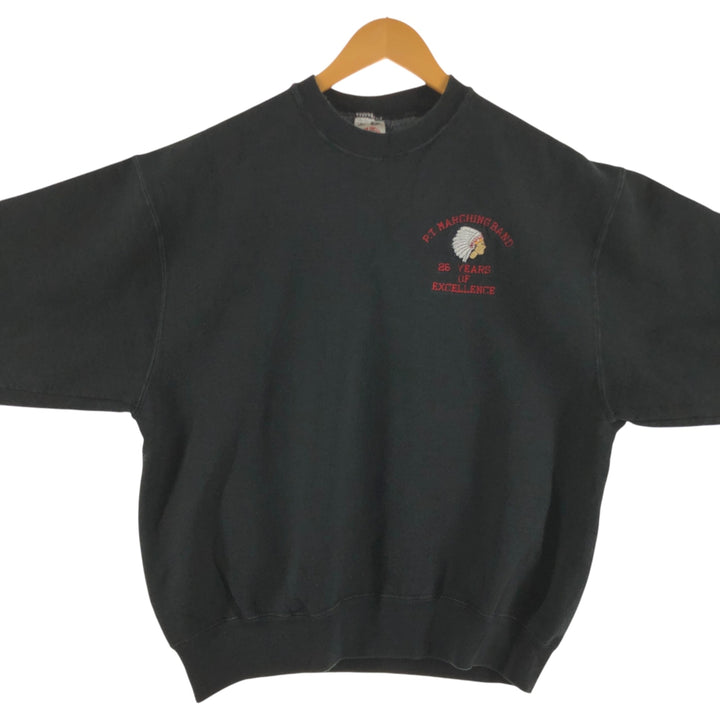 90'S Fruit of the Loom embroidered sweatshirt, made in the USA, men's size L, vintage /eaa468146