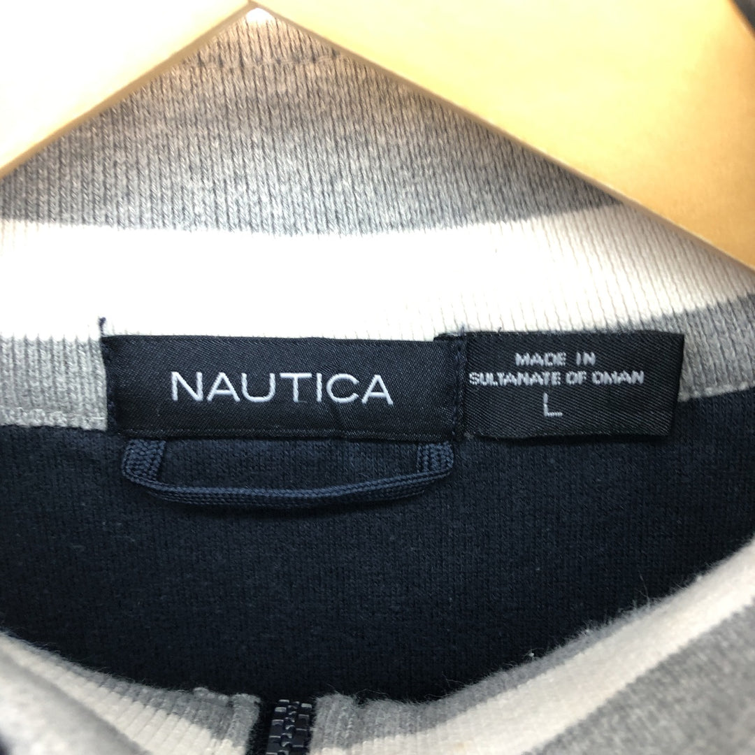 00'S NAUTICA Half-Zip Sweatshirt Trainer Men's L size / eaa468225