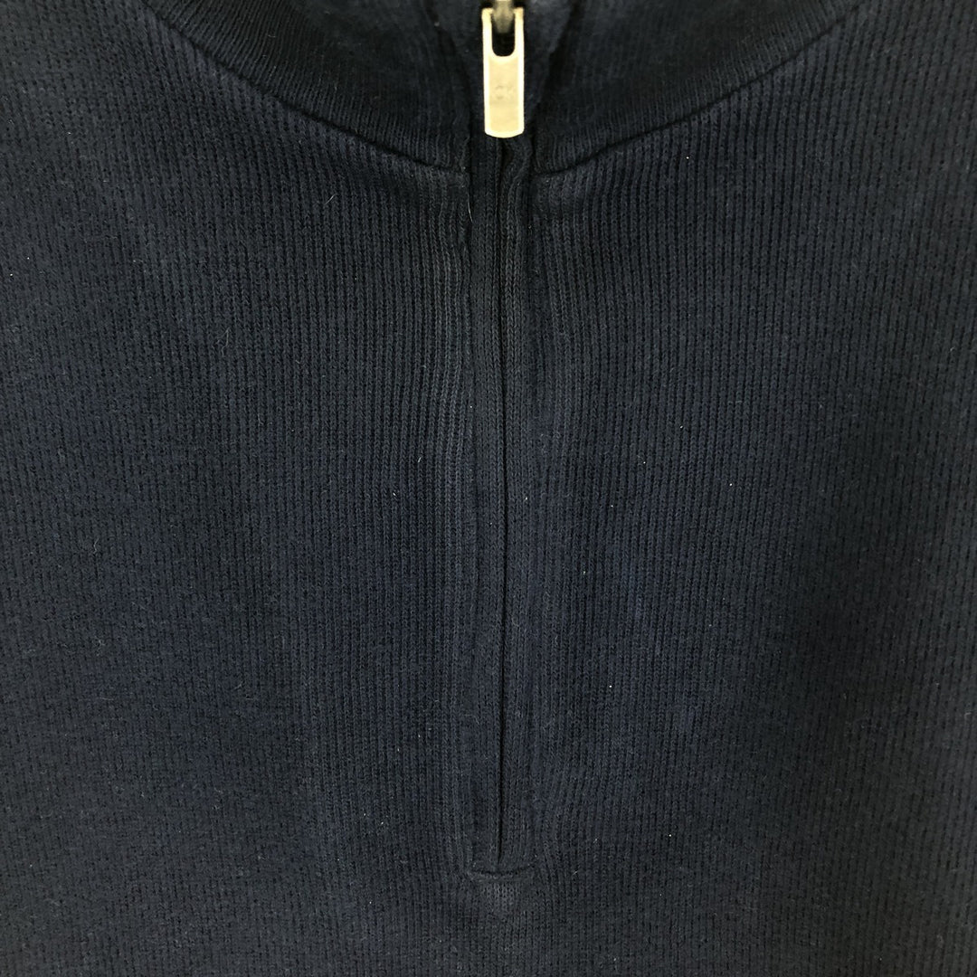 90s~00'S Calvin Klein Half Zip Sweatshirt Trainer Men's L Size Vintage /eaa468227