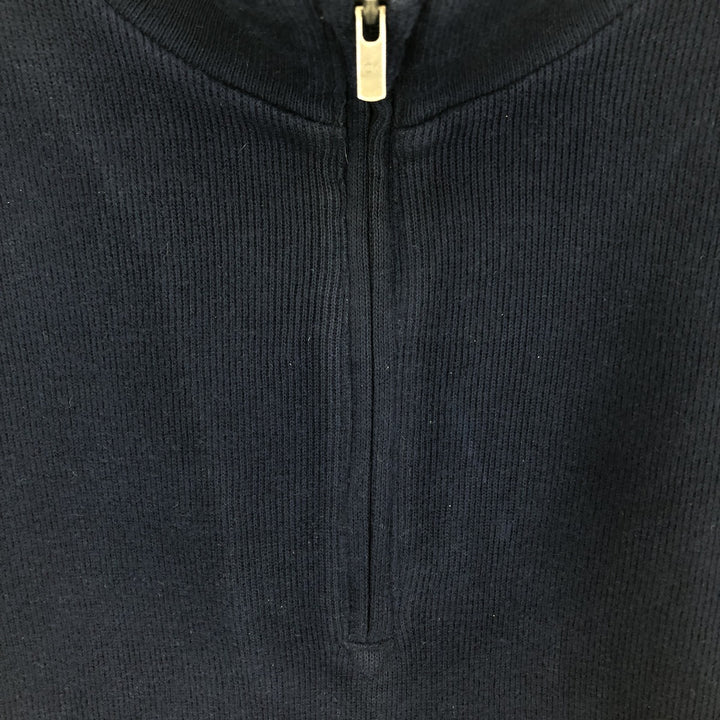 90s~00'S Calvin Klein Half Zip Sweatshirt Trainer Men's L Size Vintage /eaa468227