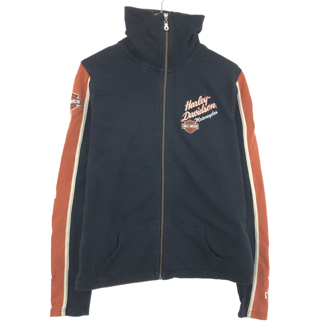 00'S Harley-Davidson Back Logo Full Zip Sweatshirt Trainer Men's XL /eaa468503