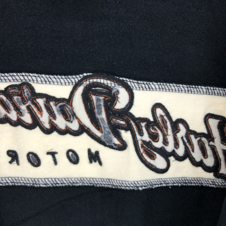 00'S Harley-Davidson Back Logo Full Zip Sweatshirt Trainer Men's XL /eaa468503