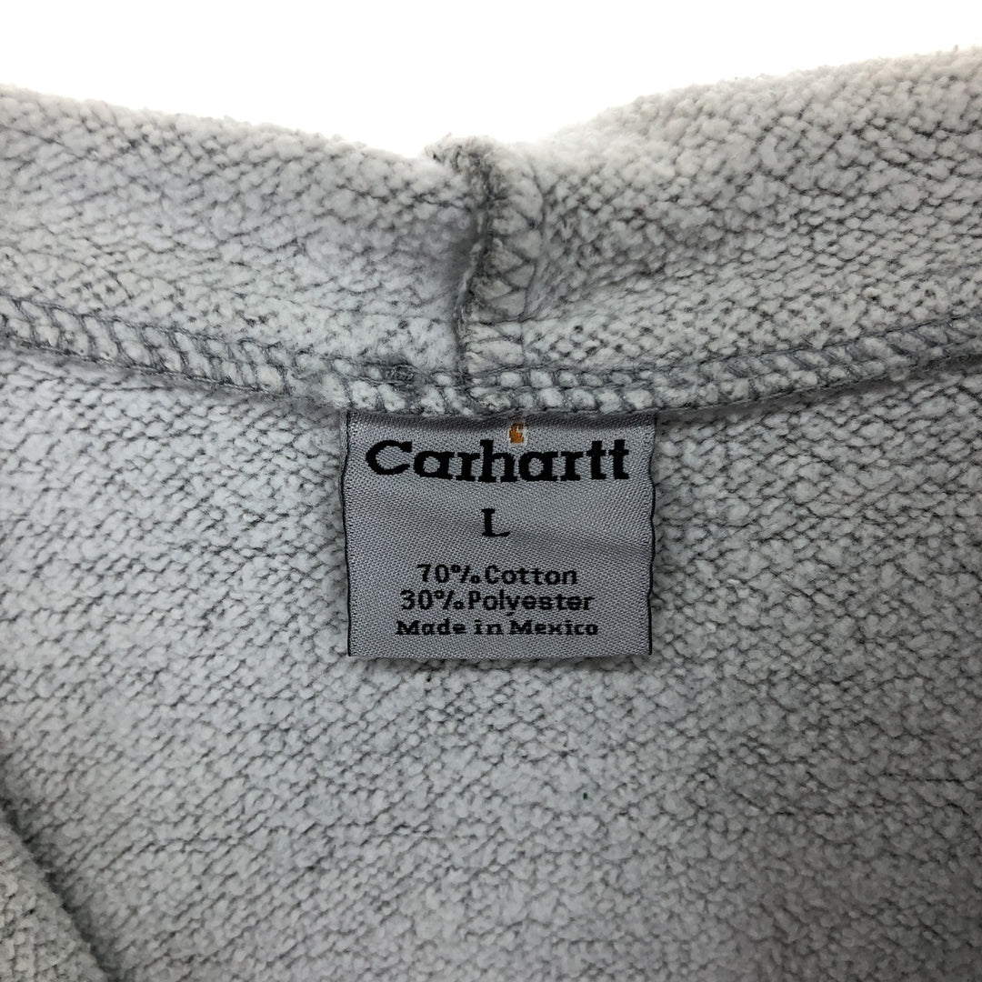 Carhartt Back Embroidery Sweat Full Zip Hoodie Men's L Size / eaa468550