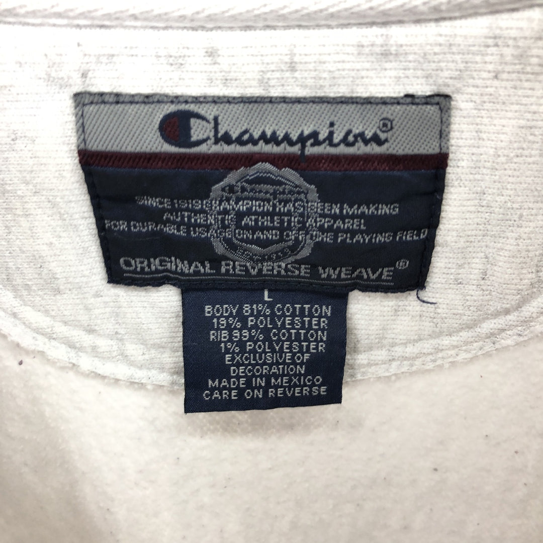 00'S Champion Original Reverse Weave College Sweatshirt Trainer Men's L size / eaa468573