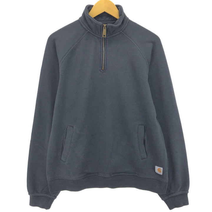 Carhartt RELAXED FIT Half Zip Sweatshirt Trainer Men's M size / eaa468599