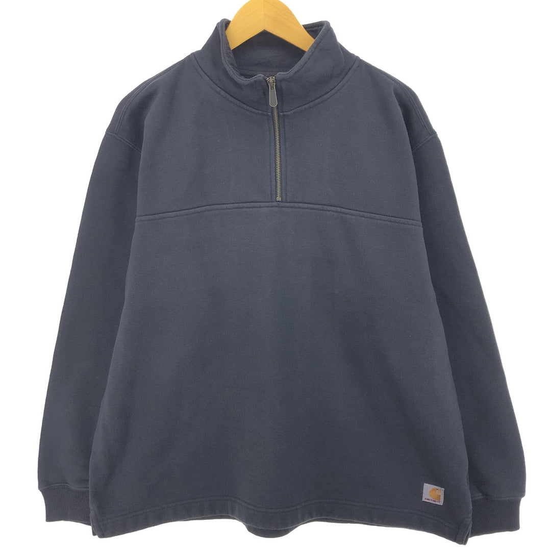 Carhartt Half Zip Sweatshirt Trainer Men's L size / eaa468602