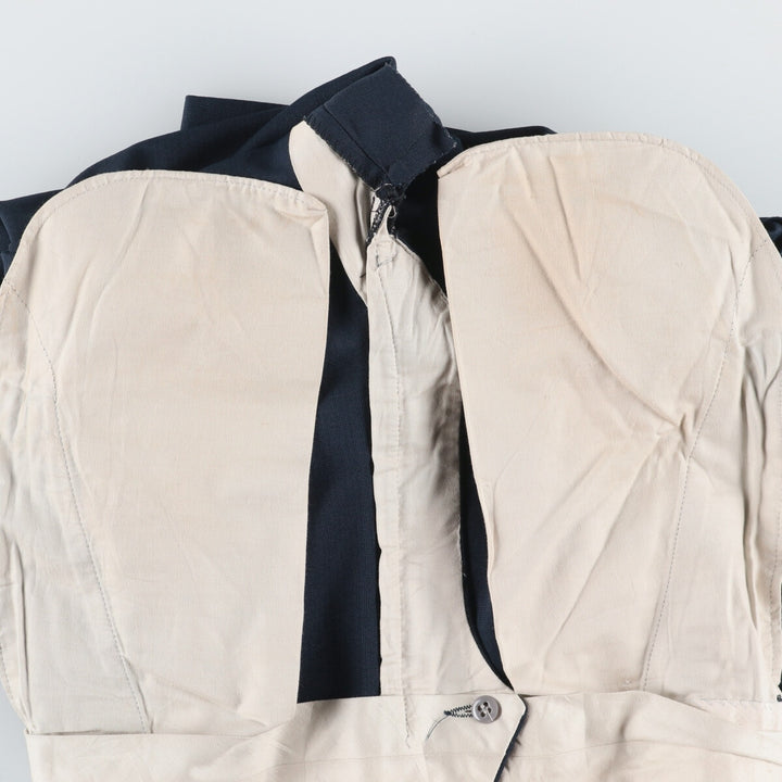 70s-80'S Wool Pants Men's Size W31 unclear navy blue type Vintage Second Hand