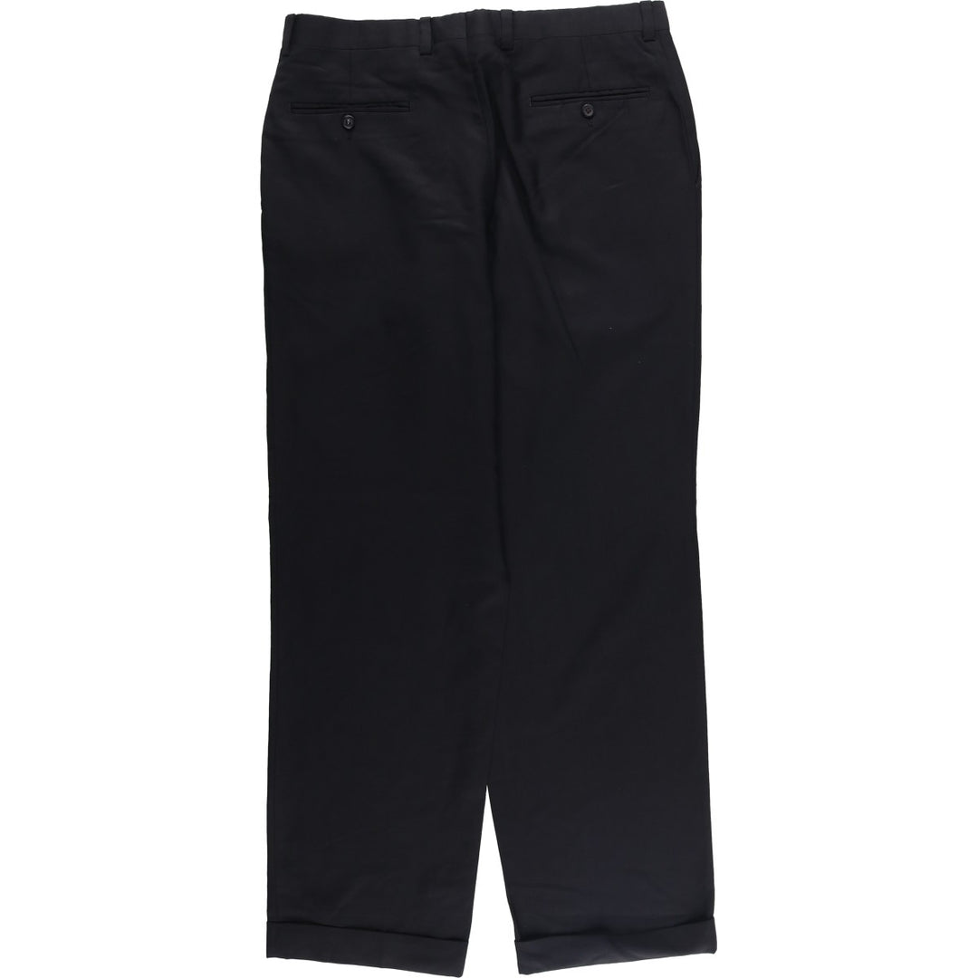 J.VICTOR Men's Slacks, Size 34 unclear black type Vintage Second Hand