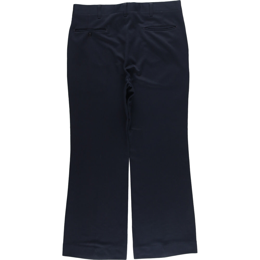 Vintage 70s-80'S Haggar slacks, made in the USA, men's size 34. unclear navy blue type Vintage Second Hand
