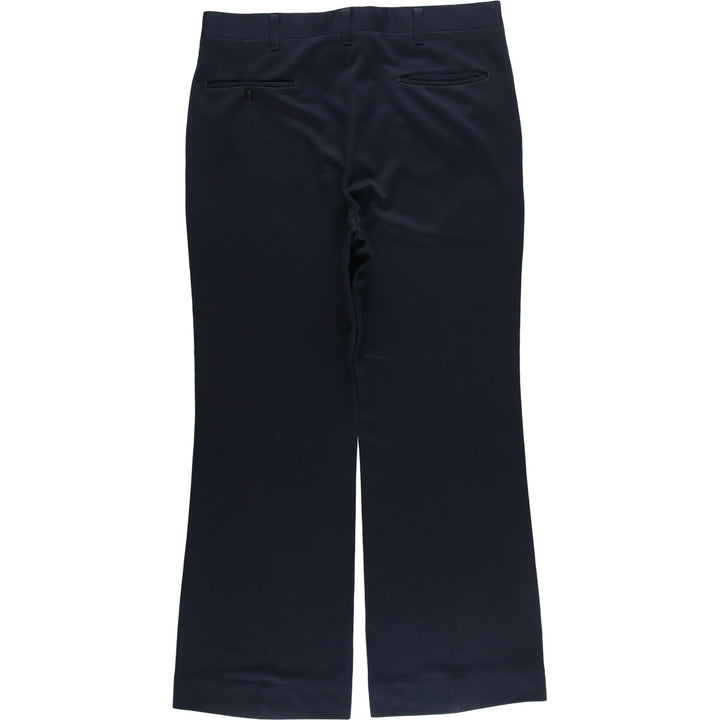 Vintage 70s-80'S Haggar slacks, made in the USA, men's size 34. unclear navy blue type Vintage Second Hand