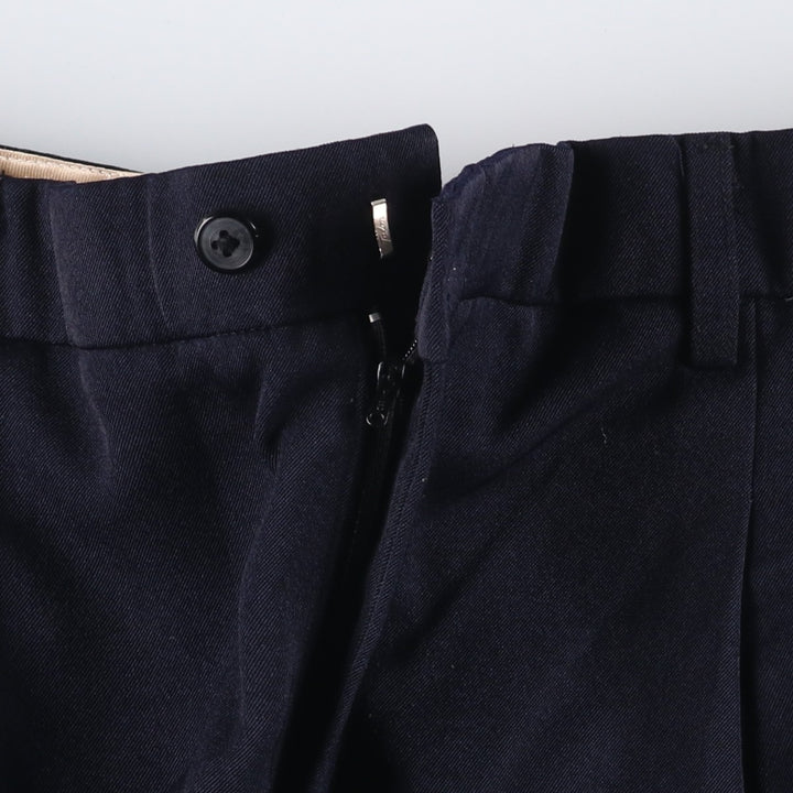 GAOSHIWEI Men's Slacks Pants (Size W37) unclear navy blue type Vintage Second Hand