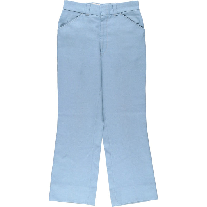 Vintage men's slacks from the 1970'S (equivalent to size W30). unclear Blue type light blue Vintage Second Hand