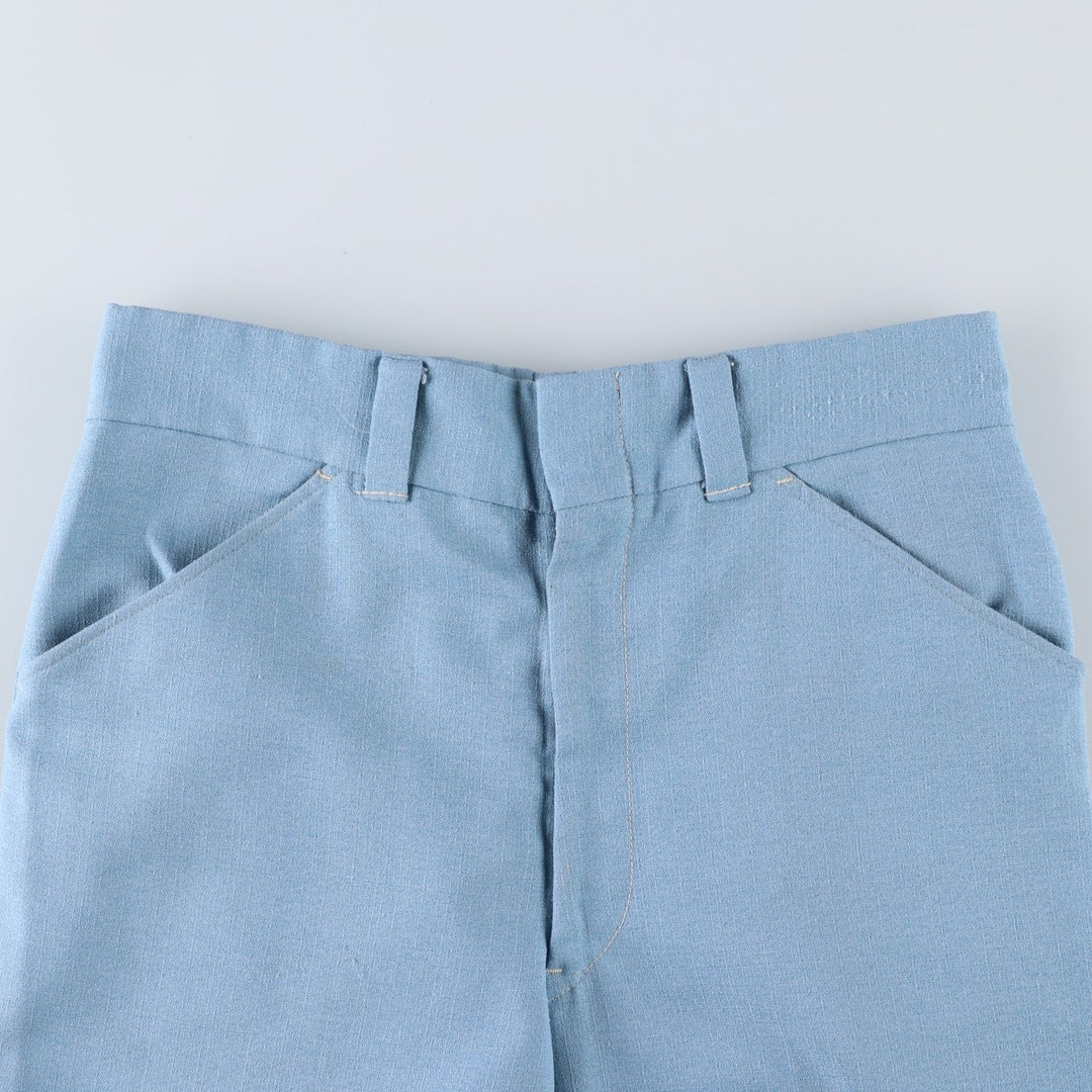 Vintage men's slacks from the 1970'S (equivalent to size W30). unclear Blue type light blue Vintage Second Hand
