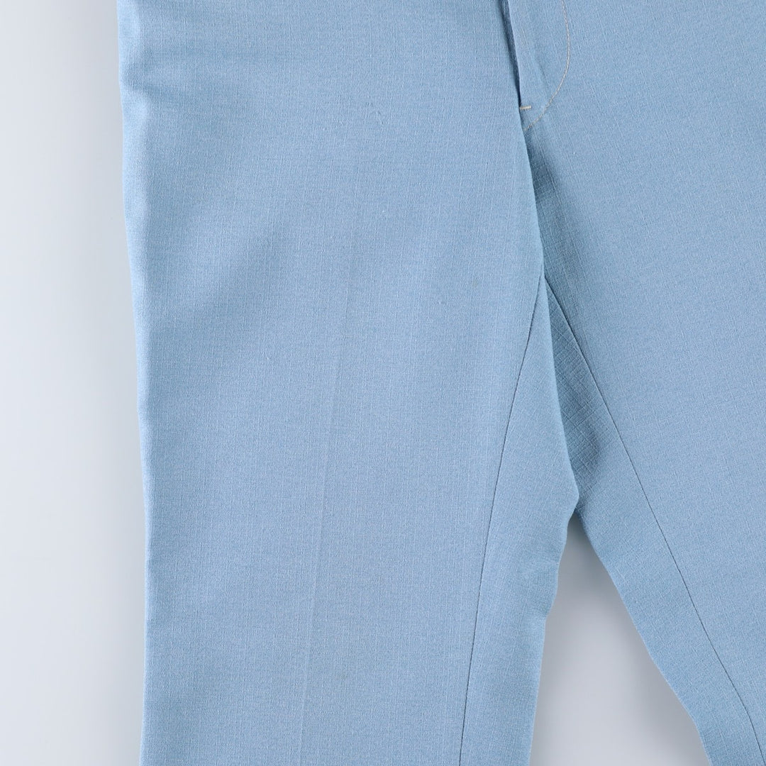 Vintage men's slacks from the 1970'S (equivalent to size W30). unclear Blue type light blue Vintage Second Hand