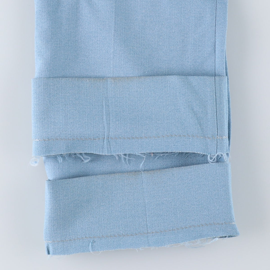 Vintage men's slacks from the 1970'S (equivalent to size W30). unclear Blue type light blue Vintage Second Hand