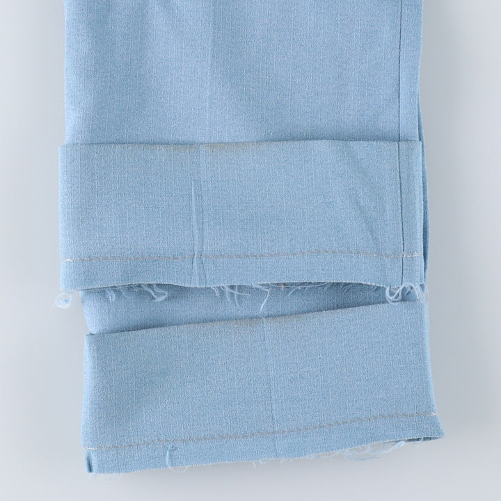 Vintage men's slacks from the 1970'S (equivalent to size W30). unclear Blue type light blue Vintage Second Hand