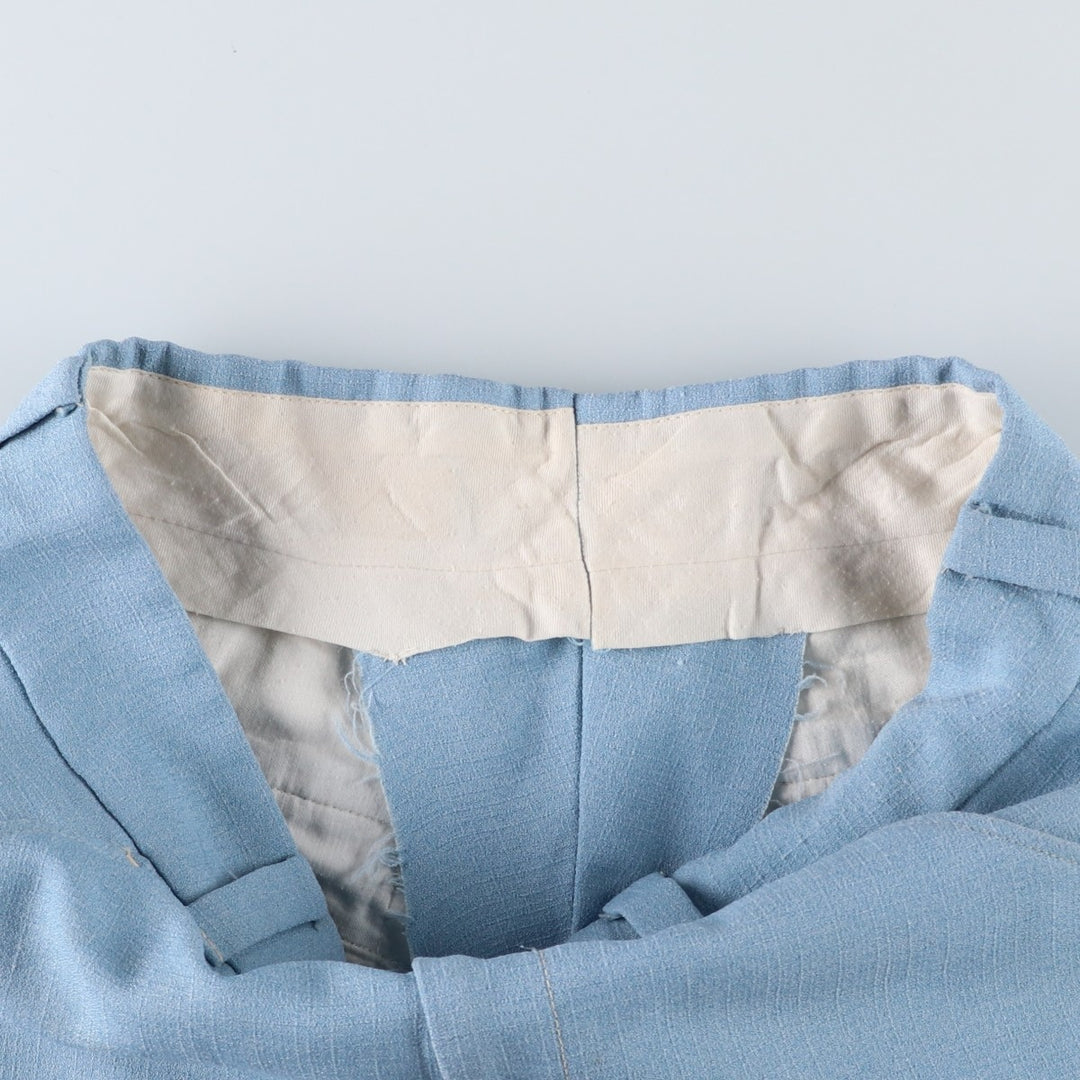 Vintage men's slacks from the 1970'S (equivalent to size W30). unclear Blue type light blue Vintage Second Hand