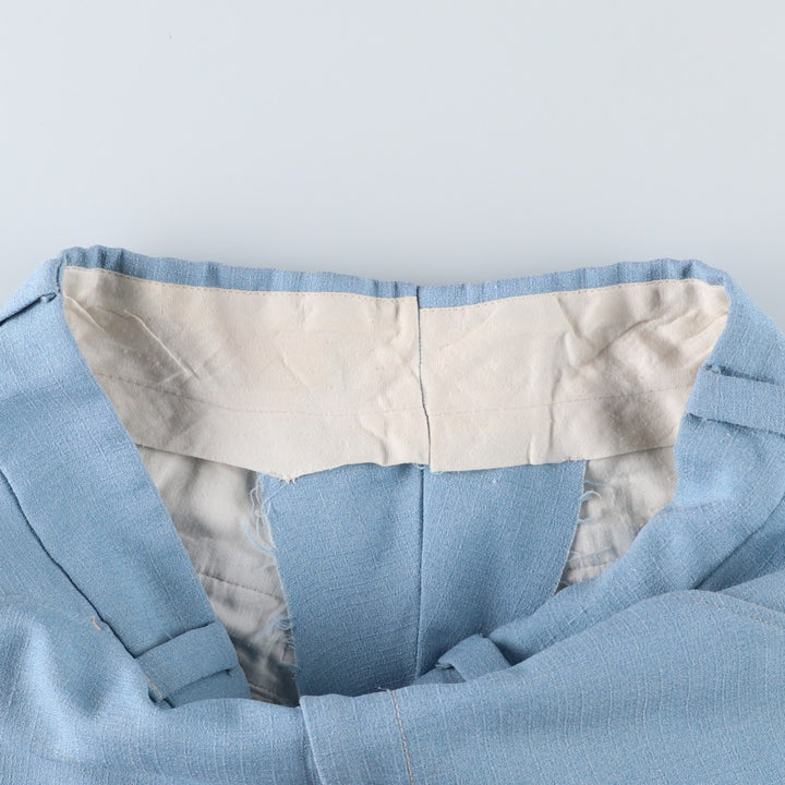 Vintage men's slacks from the 1970'S (equivalent to size W30). unclear Blue type light blue Vintage Second Hand