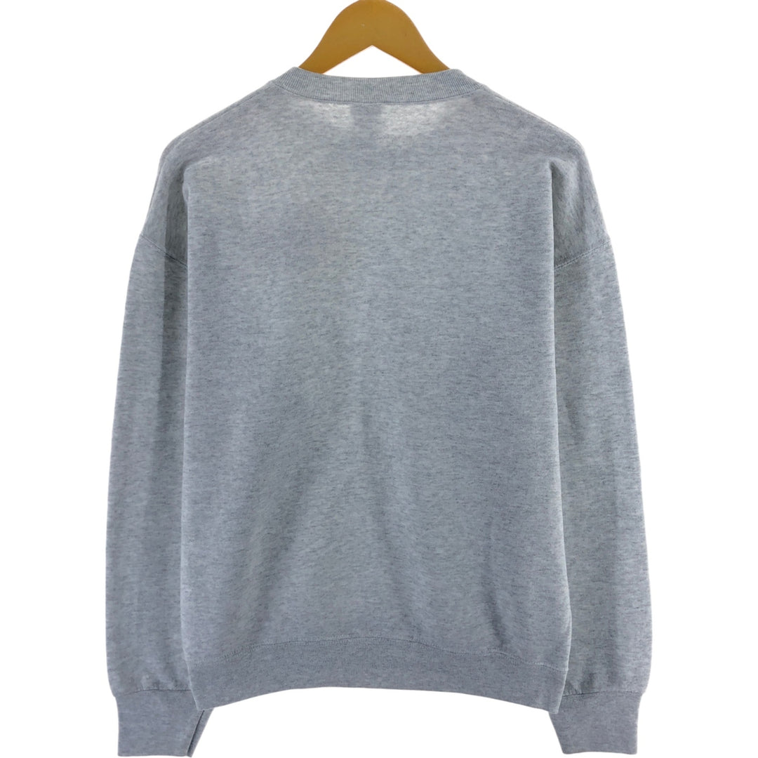 90s-00'S Fruit of the Loom Kiefer Built Trailers Advertising Sweatshirt, Men's Size L cotton gray type Vintage Second Hand