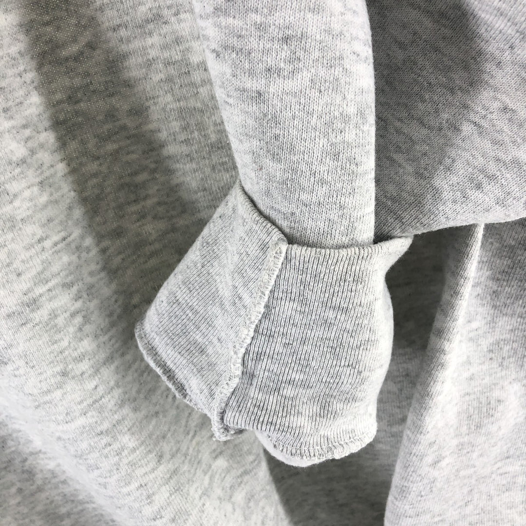 90s-00'S Fruit of the Loom Kiefer Built Trailers Advertising Sweatshirt, Men's Size L cotton gray type Vintage Second Hand