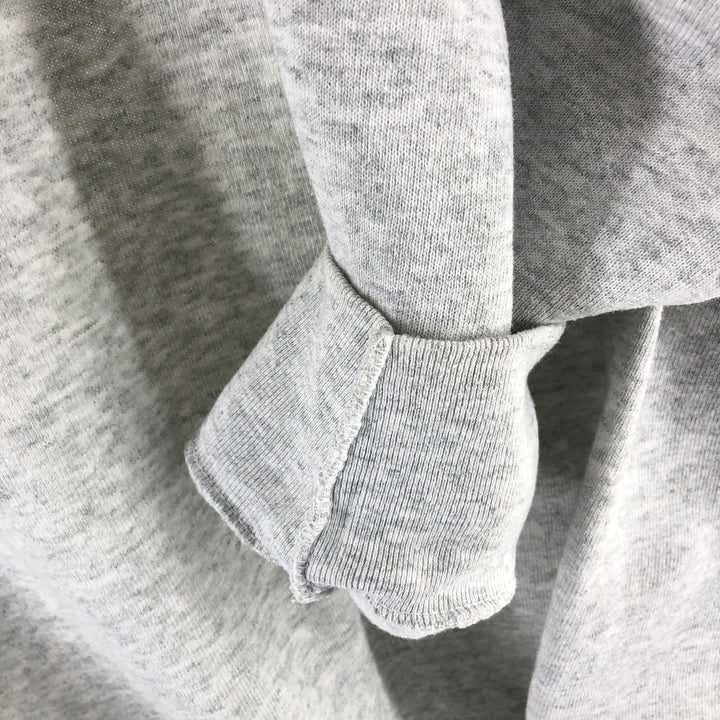 90s-00'S Fruit of the Loom Kiefer Built Trailers Advertising Sweatshirt, Men's Size L cotton gray type Vintage Second Hand
