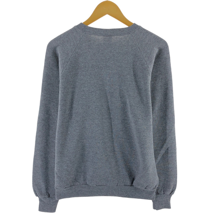 Vintage 80s-90'S Princeton University College Sweatshirt, Made in USA, Men's Size L polyester gray type Vintage Second Hand