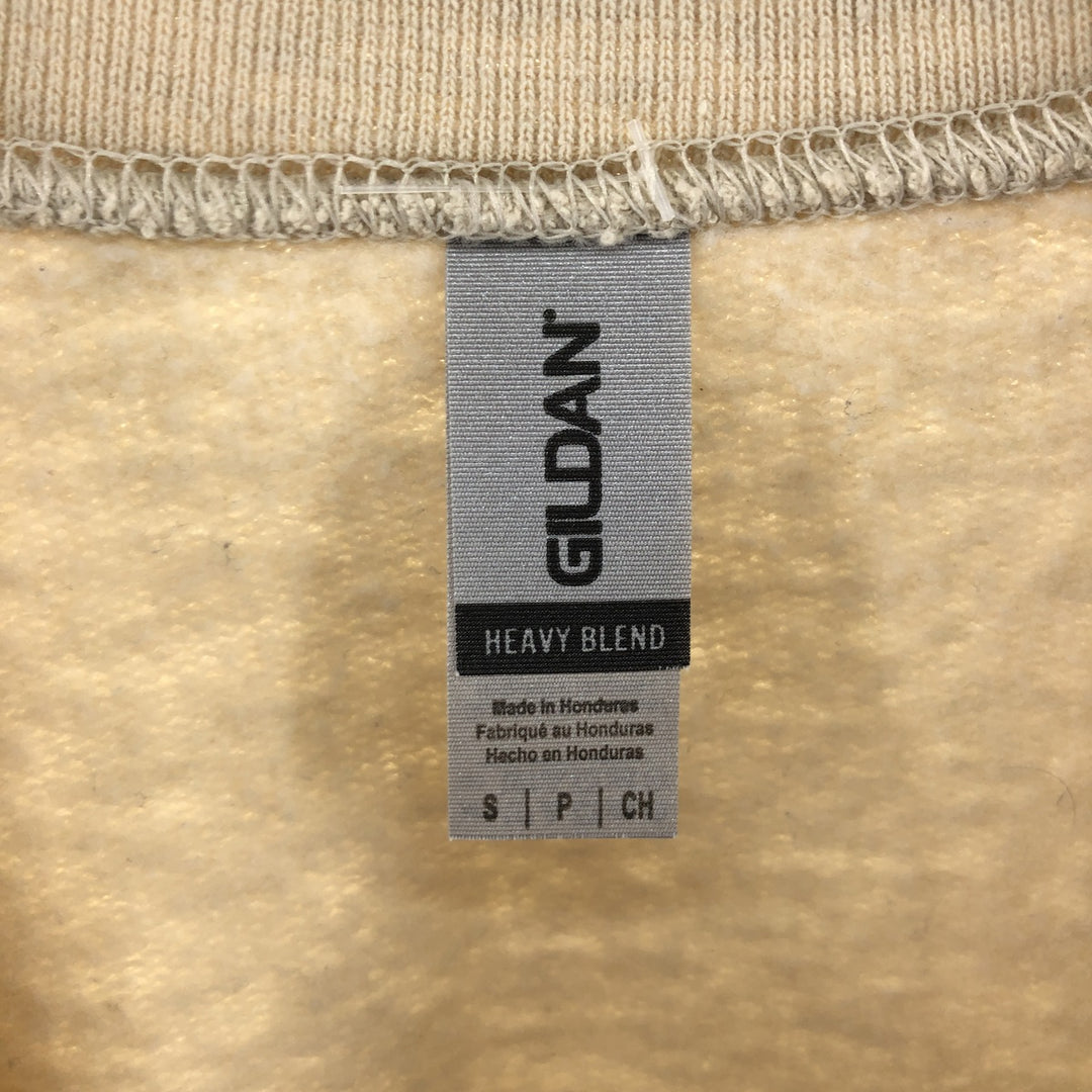 Gildan NIRVANA band sweatshirt, men's size S cotton Beige type Vintage Second Hand