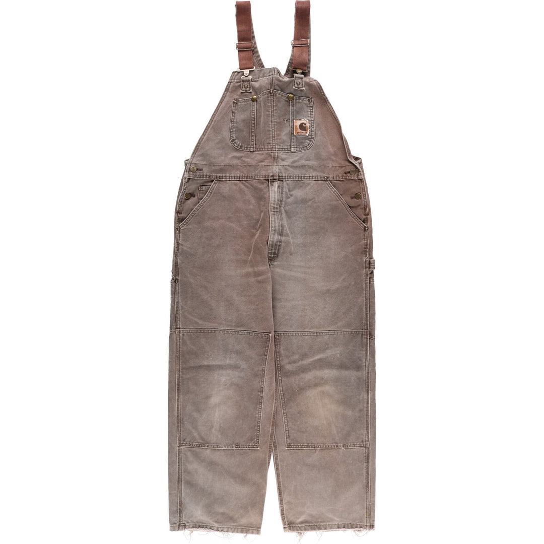 Carhartt Double Knee Duck Overalls Men's W40 equivalent / eaa469011