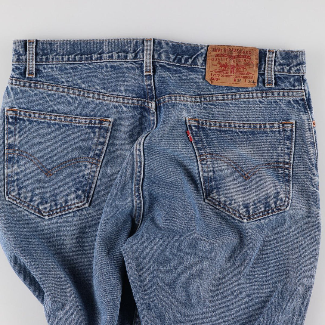 Levi's 505 tapered denim pants for men, size W36 / eaa469052