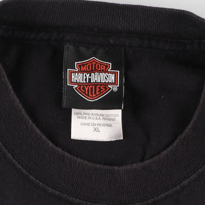 00'S Harley-Davidson Motorcycle Bike T-shirt Made in USA Men's XL /eaa469094