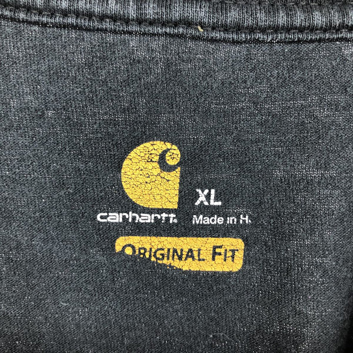 Carhartt ORIGINAL FIT Plain Pocket Long T-Shirt Long T Men's XL /eaa469109