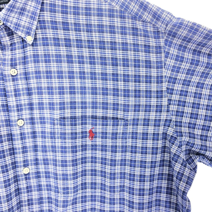 Ralph Lauren BLAKE long sleeve button down check shirt men's XL equivalent /eaa469138