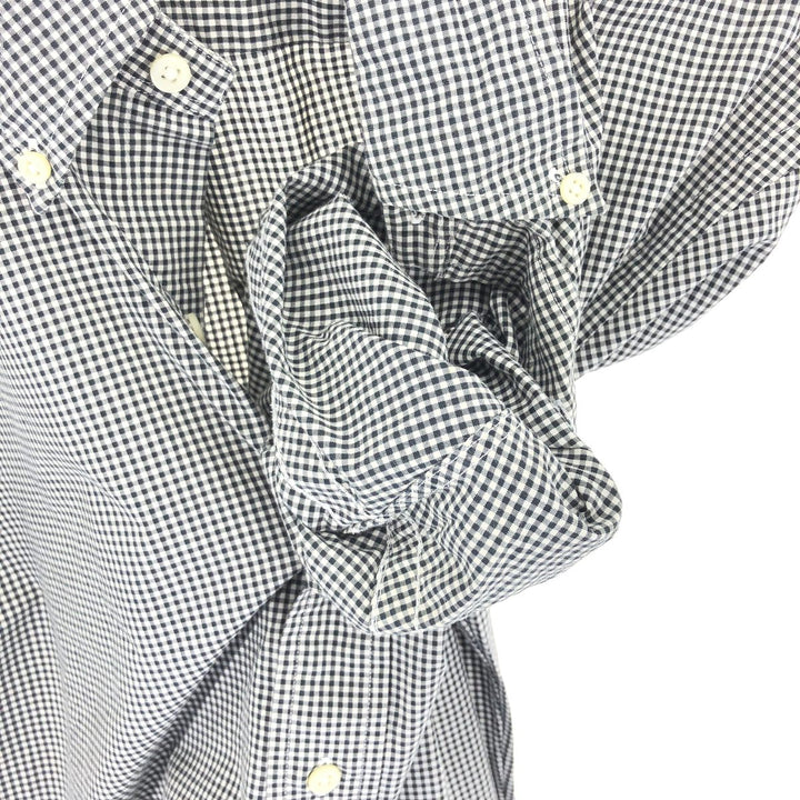 Ralph Lauren CUSTOM FIT Gingham Check Long Sleeve Button Down Check Shirt Men's XL /eaa469139