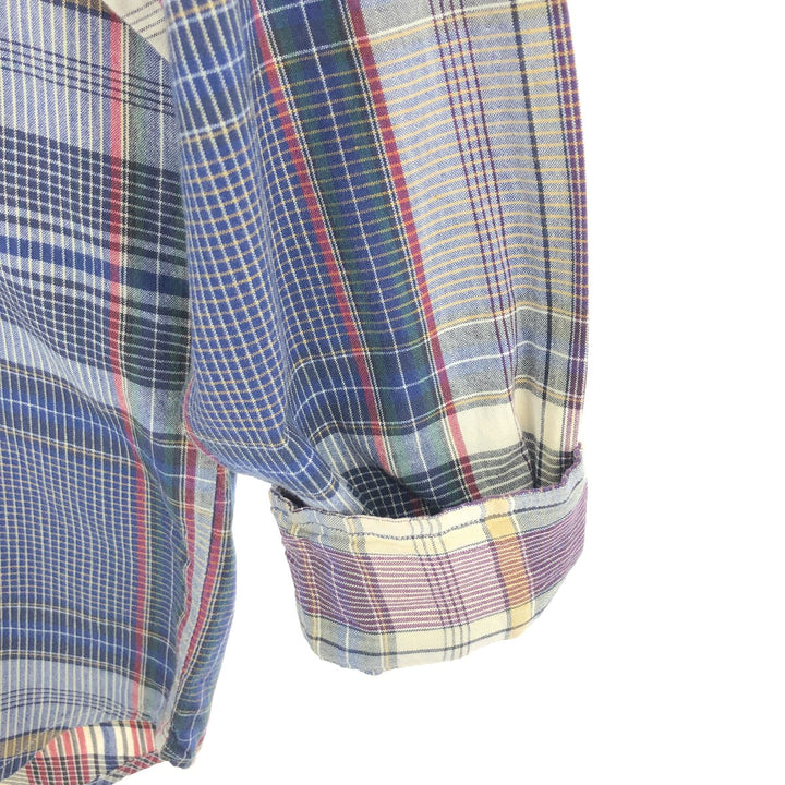 Ralph Lauren long sleeve button down check shirt, men's size L / eaa469144