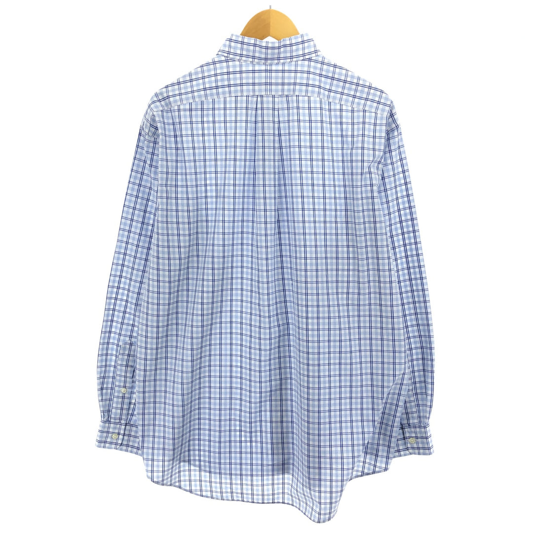 Ralph Lauren BLAKE long sleeve button down check shirt men's size L / eaa469145