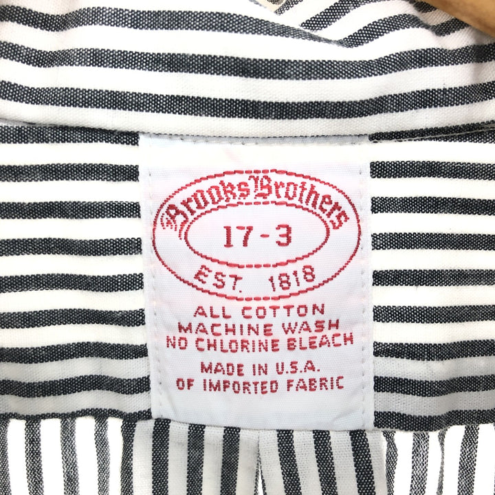 90'S Brooks Brothers Est.1818 Long Sleeve Button-Down Striped Shirt Made in USA Men's Size L Vintage /eaa469181