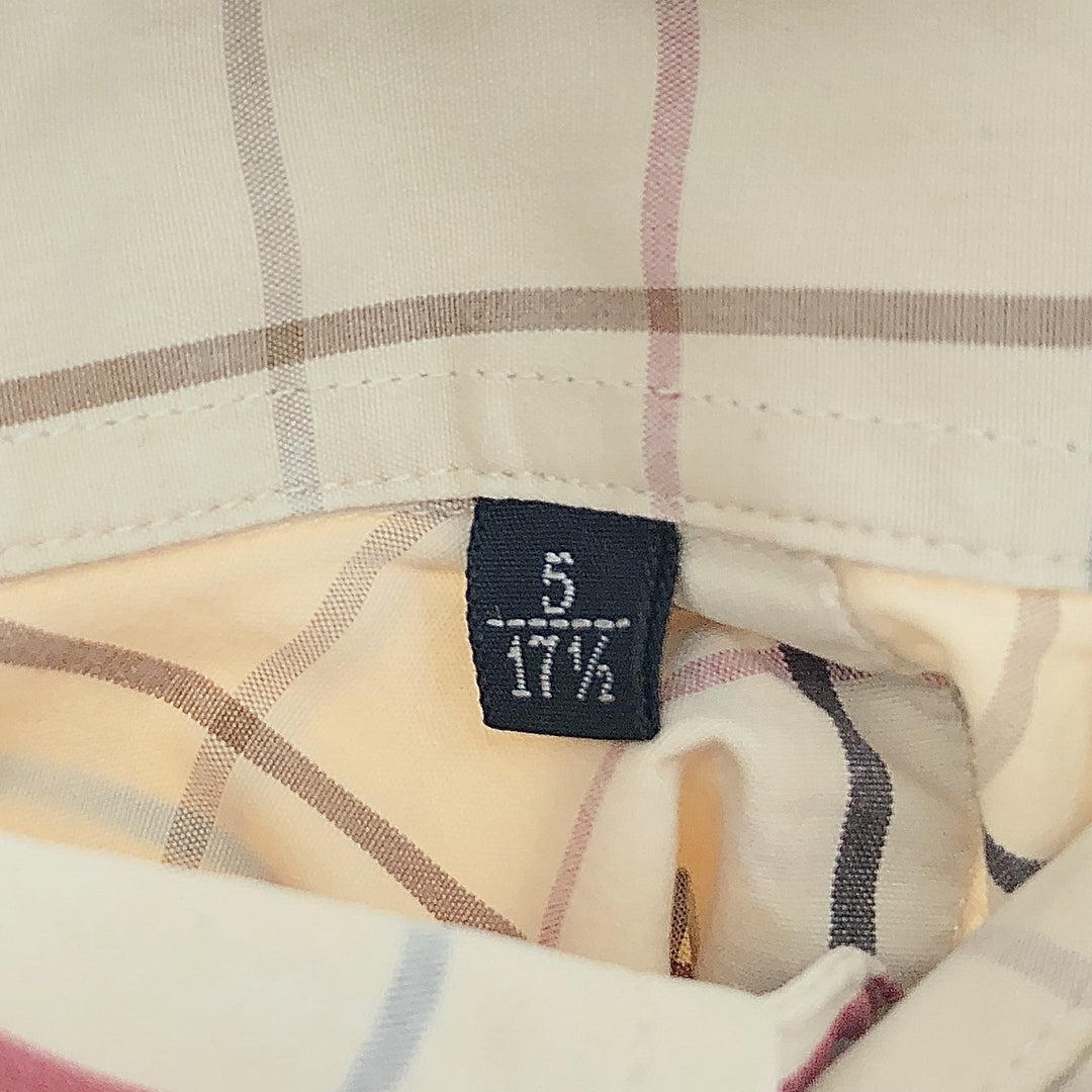 Burberry's BURBERRY LONDON Long Sleeve Button-Down Check Shirt Men's Size L /eaa469189