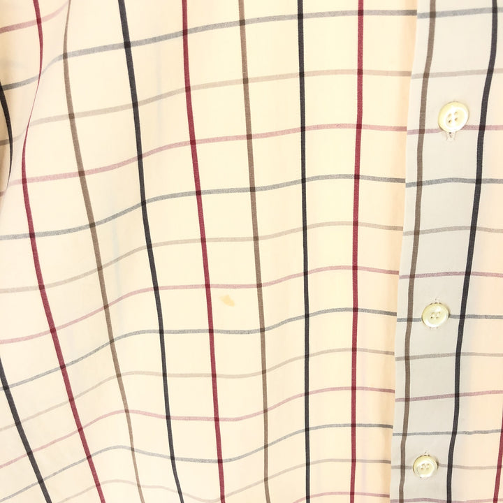 Burberry's BURBERRY LONDON Long Sleeve Button-Down Check Shirt Men's Size L /eaa469189