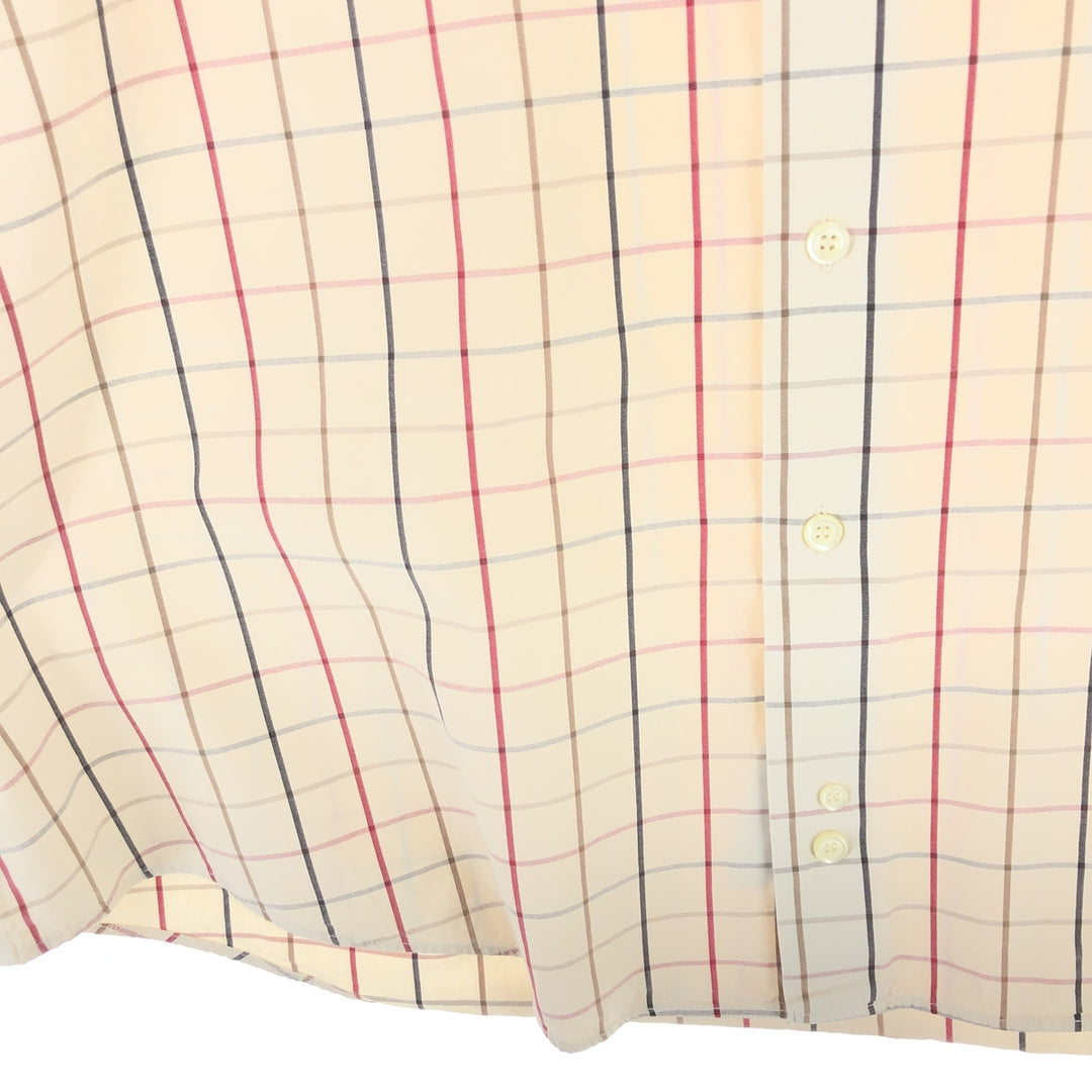 Burberry's BURBERRY LONDON Long Sleeve Button-Down Check Shirt Men's Size L /eaa469189