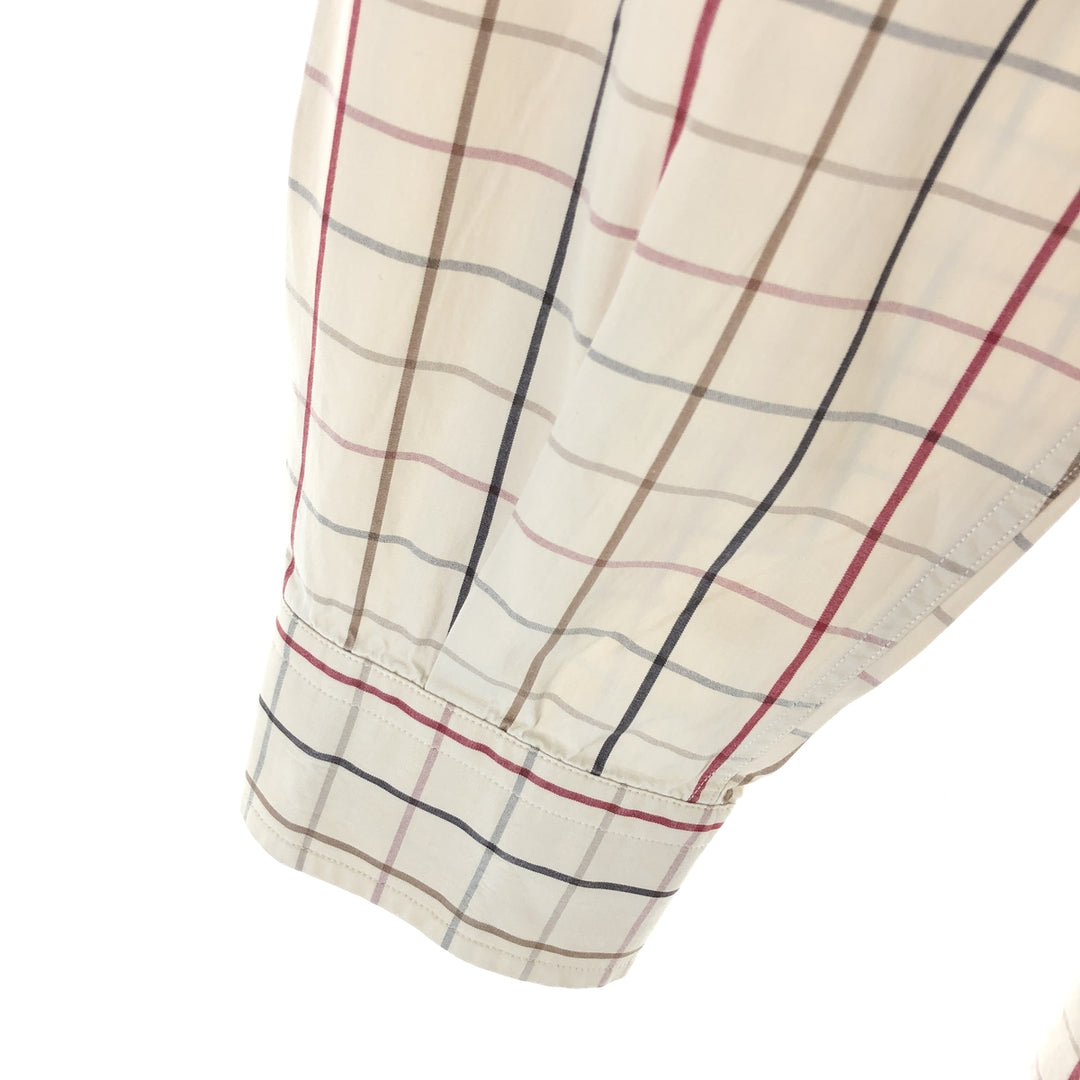 Burberry's BURBERRY LONDON Long Sleeve Button-Down Check Shirt Men's Size L /eaa469189