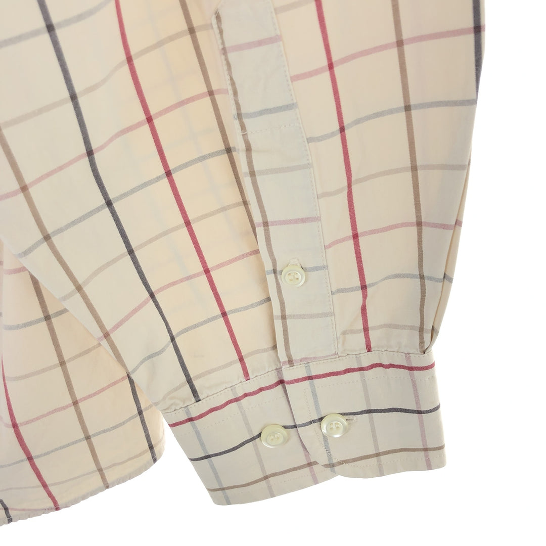 Burberry's BURBERRY LONDON Long Sleeve Button-Down Check Shirt Men's Size L /eaa469189