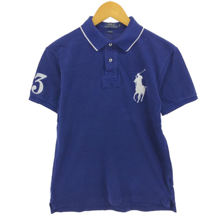 Ralph Lauren POLO RALPH LAUREN SLIM FIT Big Pony Short Sleeve Polo Shirt Men's M / eaa469200